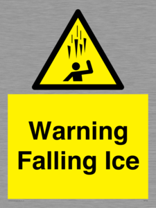 WV7168: Warning Falling Ice