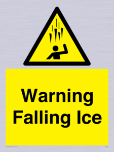 WV7168: Warning Falling Ice