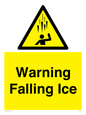 WV7168: Warning Falling Ice