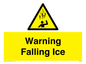 WV7168: Warning Falling Ice