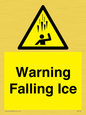 WV7168: Warning Falling Ice