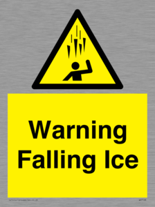 WV7168: Warning Falling Ice