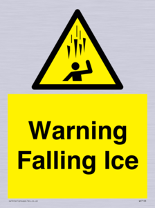 WV7168: Warning Falling Ice