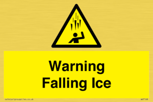 WV7168: Warning Falling Ice