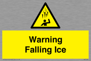 WV7168: Warning Falling Ice