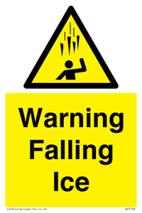 WV7168: Warning Falling Ice