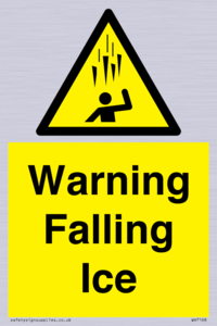 WV7168: Warning Falling Ice
