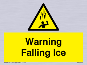 WV7168: Warning Falling Ice
