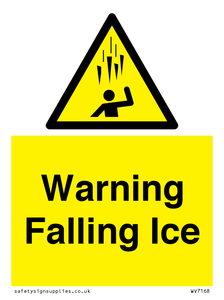 WV7168: Warning Falling Ice