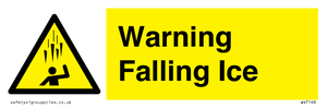 WV7168: Warning Falling Ice
