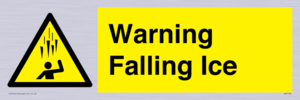 WV7168: Warning Falling Ice