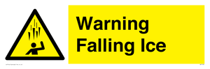 WV7168: Warning Falling Ice