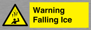 WV7168: Warning Falling Ice