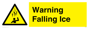 WV7168: Warning Falling Ice