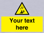 WV7170: Custom Falling Ice sign