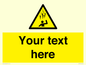 WV7170: Custom Falling Ice sign