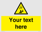 WV7170: Custom Falling Ice sign