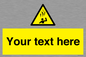 WV7170: Custom Falling Ice sign