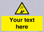 WV7170: Custom Falling Ice sign