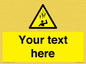 WV7170: Custom Falling Ice sign