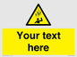 WV7170: Custom Falling Ice sign