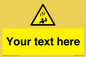 WV7170: Custom Falling Ice sign