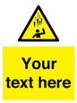 WV7170: Custom Falling Ice sign