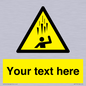 WV7170: Custom Falling Ice sign