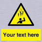 WV7170: Custom Falling Ice sign
