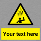 WV7170: Custom Falling Ice sign