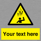 WV7170: Custom Falling Ice sign