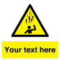WV7170: Custom Falling Ice sign