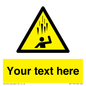 WV7170: Custom Falling Ice sign