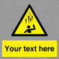 WV7170: Custom Falling Ice sign