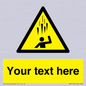 WV7170: Custom Falling Ice sign
