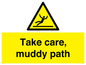 WV7188: Take care, muddy path