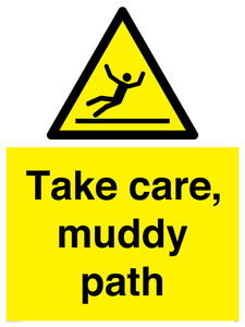 WV7188: Take care, muddy path