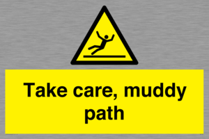 WV7188: Take care, muddy path