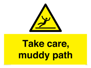 WV7188: Take care, muddy path