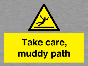 WV7188: Take care, muddy path