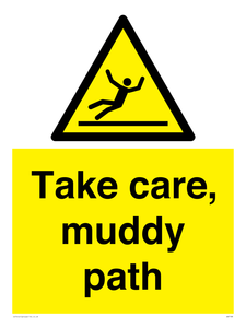 WV7188: Take care, muddy path