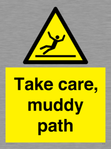 WV7188: Take care, muddy path