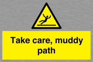 WV7188: Take care, muddy path