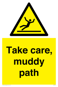 WV7188: Take care, muddy path