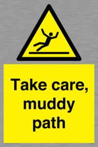 WV7188: Take care, muddy path