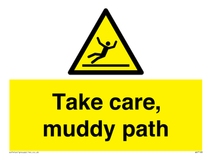WV7188: Take care, muddy path