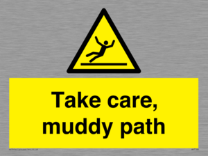 WV7188: Take care, muddy path