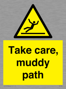 WV7188: Take care, muddy path