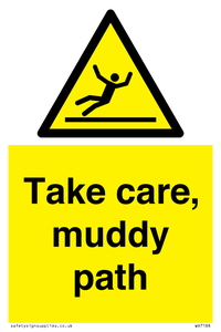 WV7188: Take care, muddy path