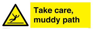 WV7188: Take care, muddy path
